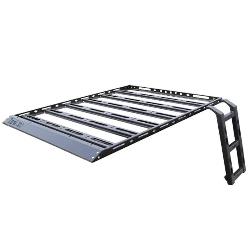 Подходит для Land Rover Discovery 4 Багажник на крыше платформа багажная рама дорожная полка утолщенная Специальная модифицированная нержавеющая сталь