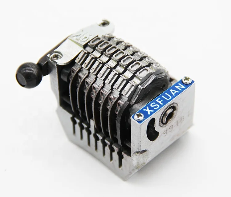 offset Printing machine numbering box numerator for printing number on paper