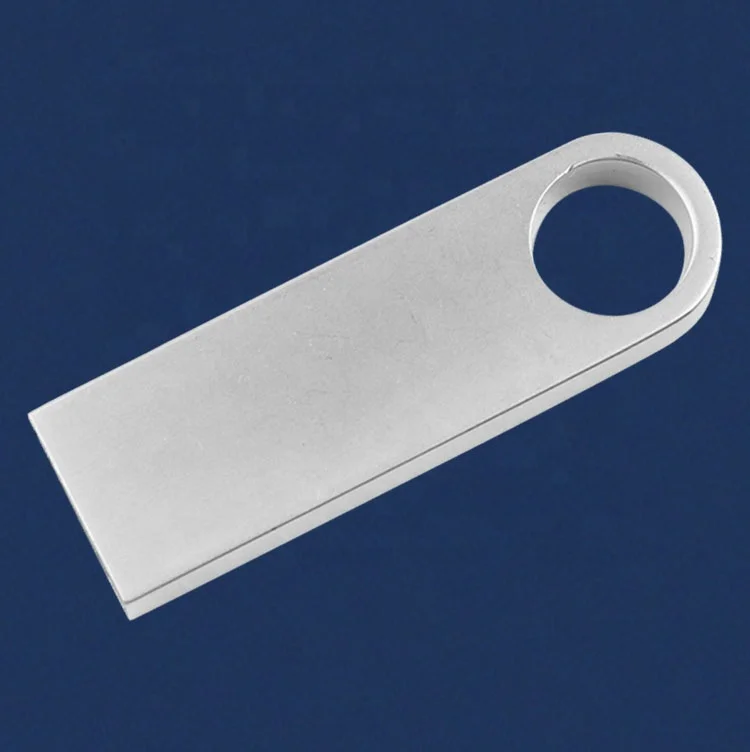  Dropshipping silver pendrive cle usb 3.0 flash drive mini metal cut style customized