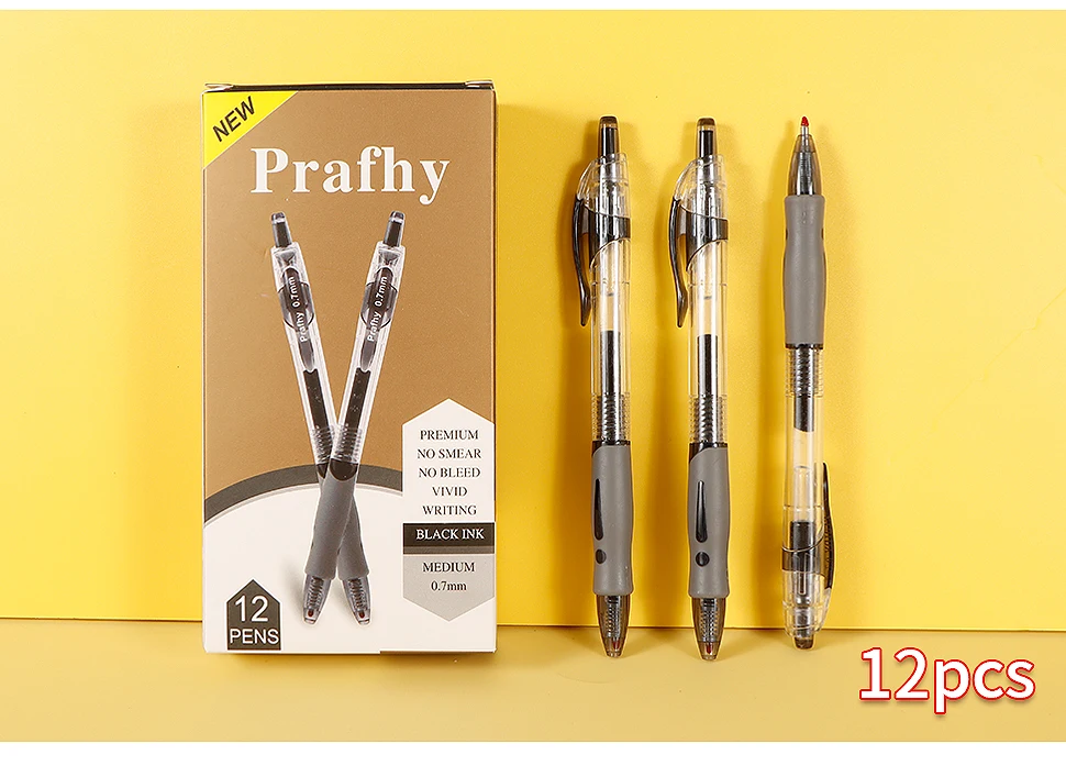High-Quality 0.7mm Black Ballpoint Pens: Bulk Wholesale for Office SuppliesIdeal for Everyday Use