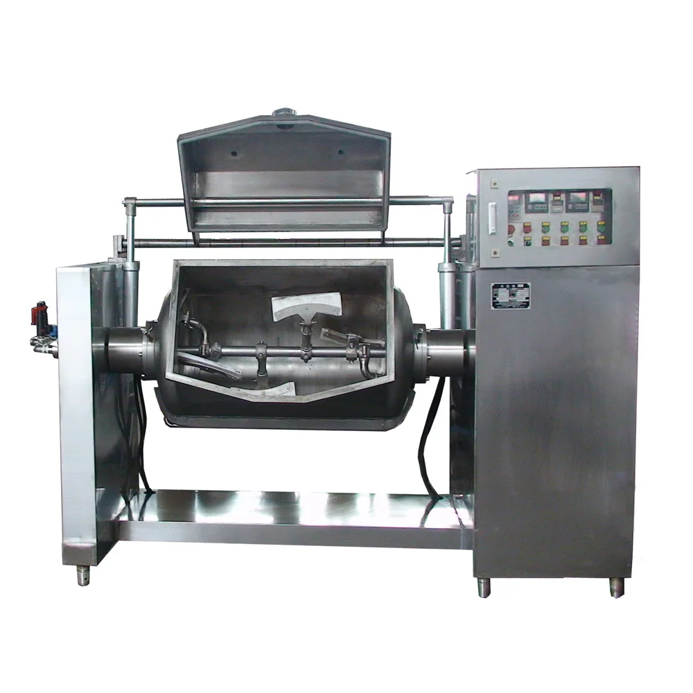 Food industry  Vacuum impregnate the horizontal shaft stirring the wok  Suitable for sauces with high viscosity