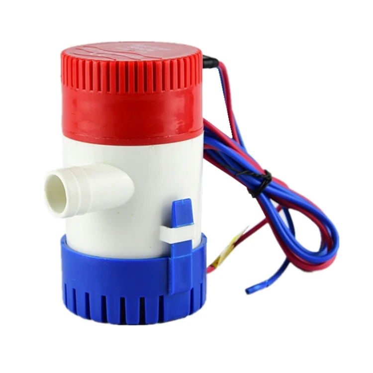 350-1100 GPH Marine 12v 24 volt DC Non-Automatic Submersible Bilge Pump