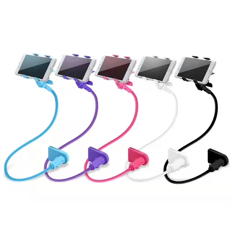360 Rotating Flexible Long Arms Mobile Phone Holder Desktop Bed Lazy Bracket Mobile Stand Support