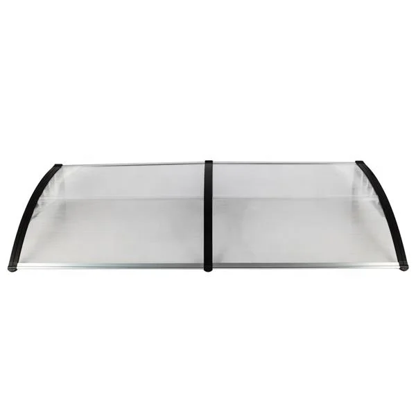 BSCI Audited DIY Mail Order Design 90x200cm Polycarbonate Door Awning