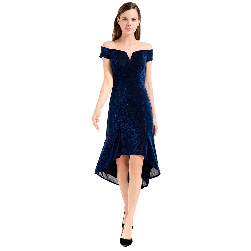 D015 customize odm oem low moq Summer High Quality Fashion Ruffle Elegant Long Office Casual Evening Dress factory for women