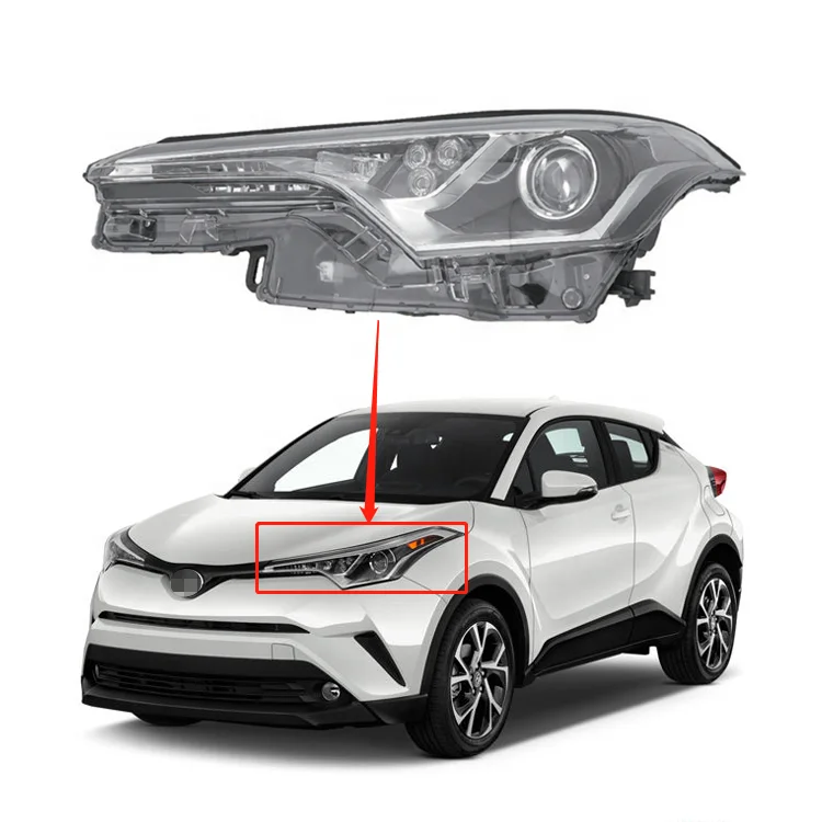 Комплекты аксессуаров для кузова автомобиля фара Toyota CHR 2018 2019 81150-F4110 81110-F4110
