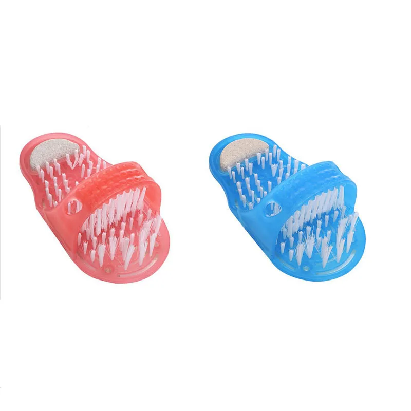 Shower Feet Massage Slippers Deeply Cleaning Exfoliating Bath Shoes Foot Scrubber Smooth Foot Spa Remove Dead Skin Foot CareTool