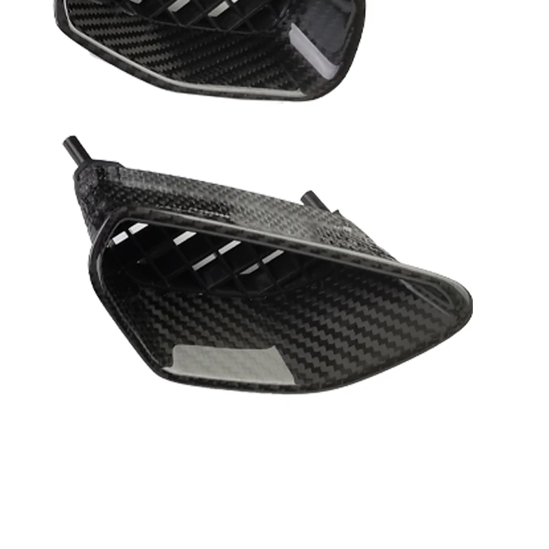 Carbon Fiber Fender Side Vents Trim For Chevrolet Corvette C6 ZR1 2009-2013 Car Exterior Accessories Glossy Matt Finish