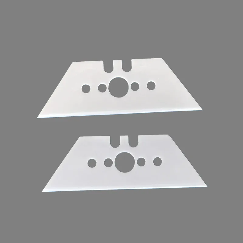 Made in China Zirconia Ceramic Trapezoid Replacement Utility Knife Blades