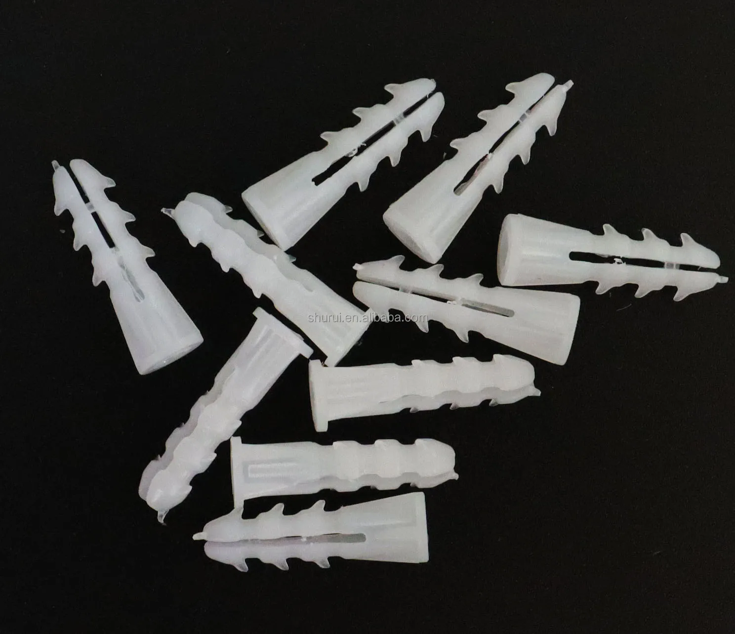 High Quality Customized Universal Nylon Floor Anchor PE Plastic Expansion Plug for Wall Mounting