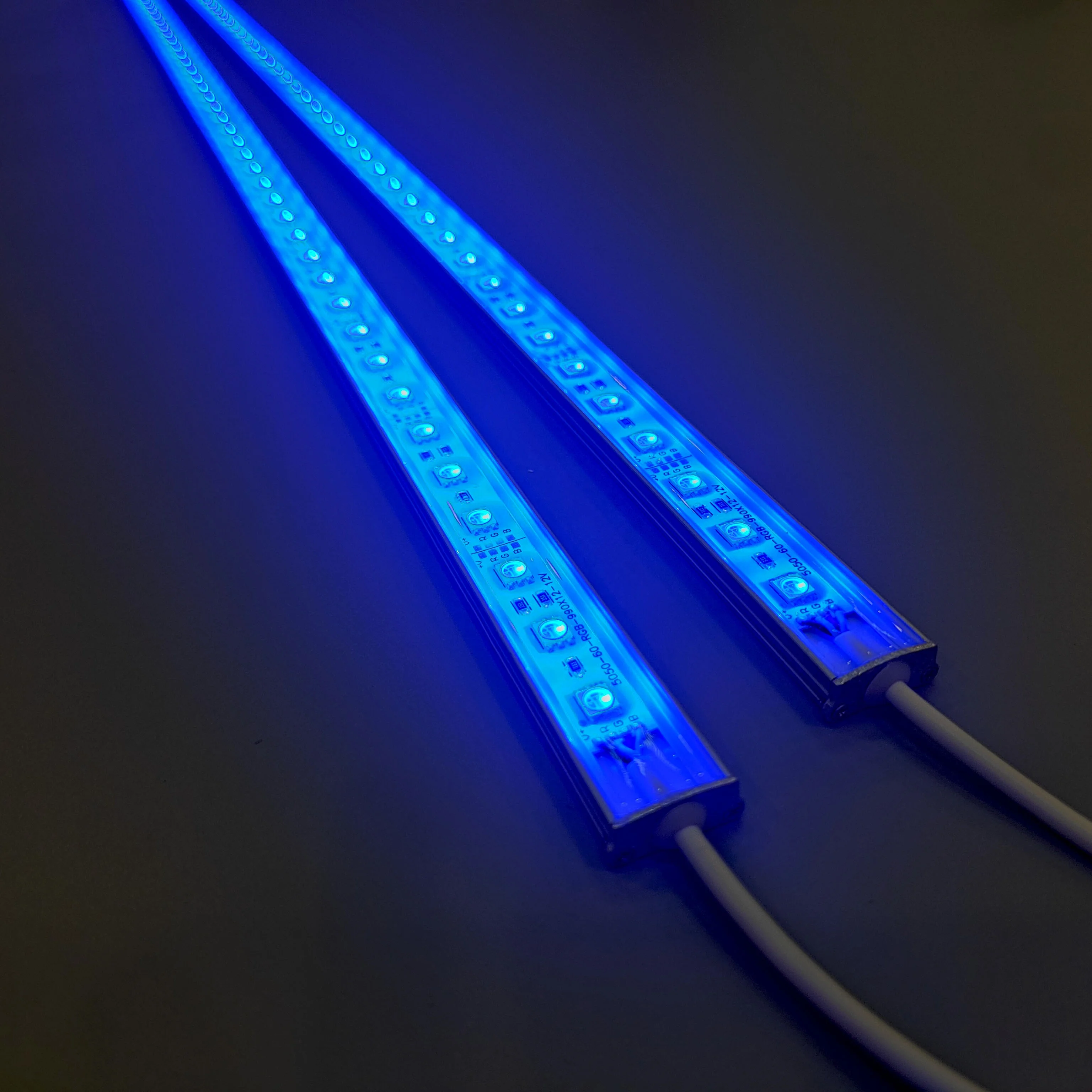 20inch 50CM IP68 IP67 waterproof SMD5050 RGB Led rigid strip light with aluminum shell/1707 aluminum shell waterproof led bar