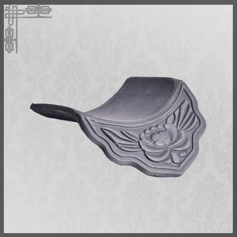 Japan clay buddhist temple roof tile roofing ridge accessories