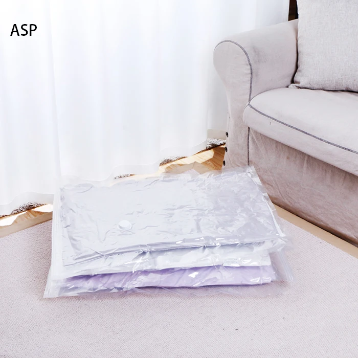 Good quality plastic giant vacuum seal zip lock storage bag Travel Clothes Vacuum Bag for mattress