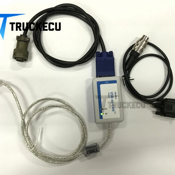 FOR MTU DIAGNOSTIC KIT (USB-to-CAN V2) Diasys 2.7 USB key IXXAT USB TO CAN V2 compact+MTU ADEC+MTU MDEC cable