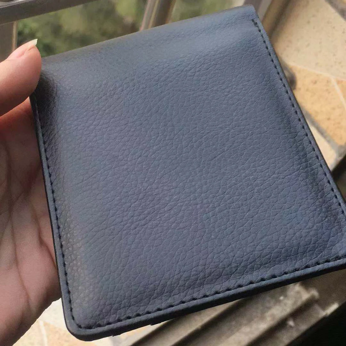 Sublimation Wallet Blank for Men Gifts Leather Blank Wallet Heat Transfer Bank Card Holder DIY Men Sublimation wallet