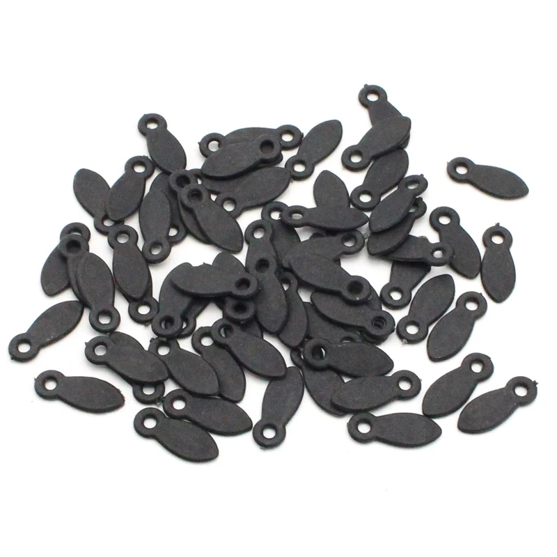 100 шт./лот 8*21 мм черные/белые крючки для фоторамки «сделай сам» вращающиеся кнопки