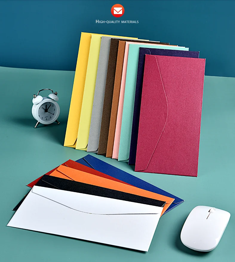 Wholesale Custom Cheap Size Business Invitation Letter Blank Envelope Kraft Paper Envelope