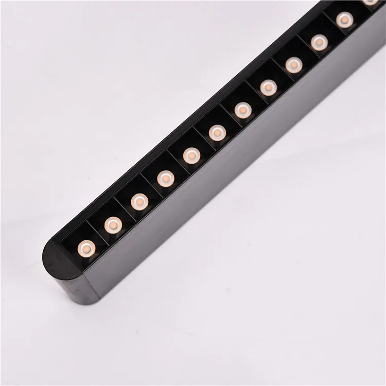 Office Modern Led Lighting Slim Led Batten Lamp Hanging Pendant Strip Line Linear Light