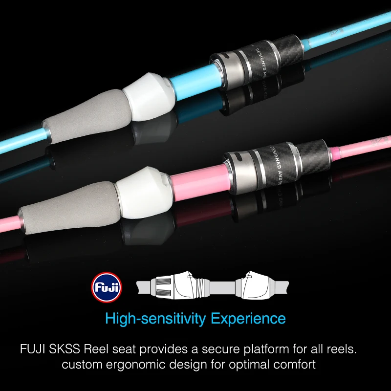 TSURINOYA Trout Game Spinning Fishing Rod SUBTILE 1.59m 1.68m 1.8m 1.89m S532UL S562UL S602UL S632UL FUJI Guide Stream Rod