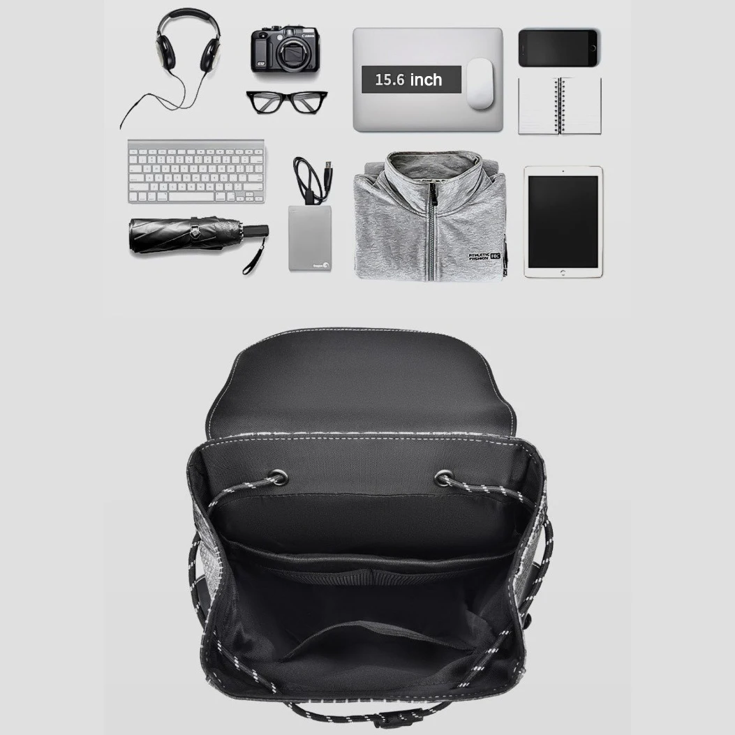 2024 New England Style Anti-Theft Waterproof Backpack Multiple Way Use Business Laptop Travel Bag