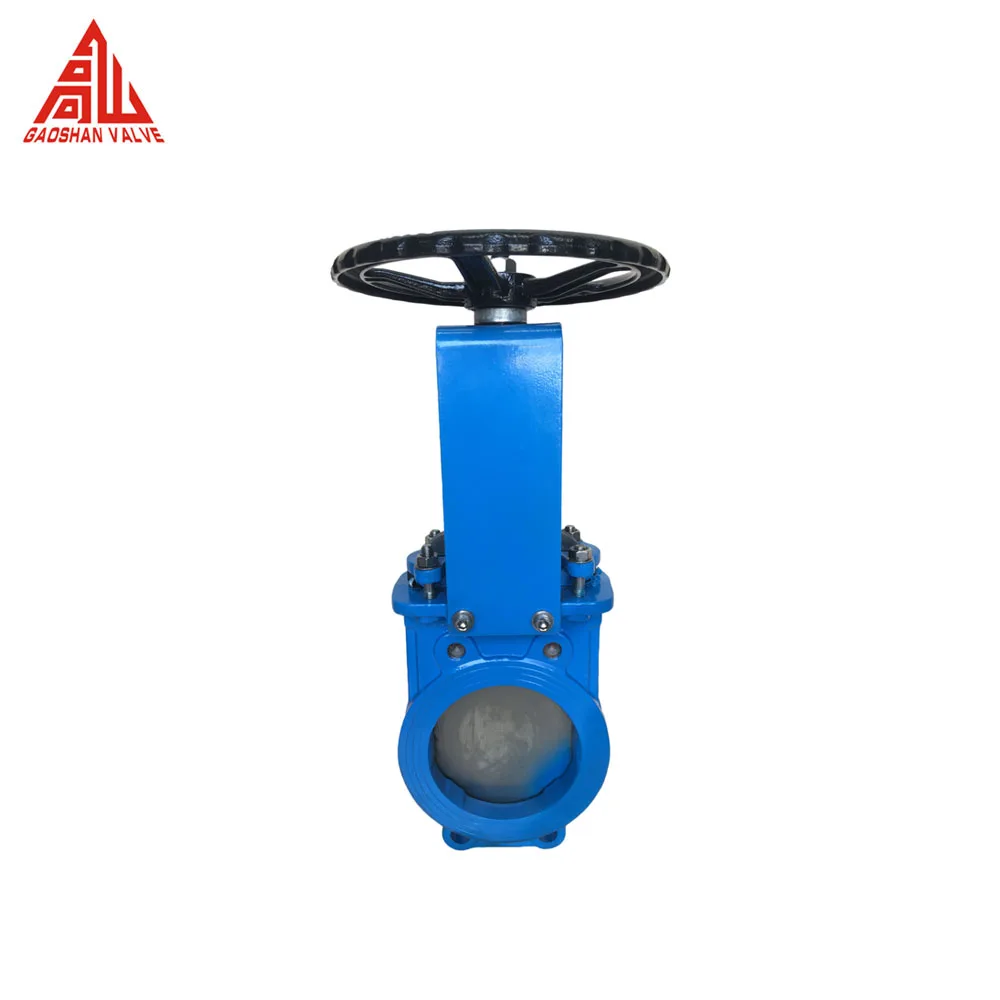 Knife Gate Valve Bi-directional Pneumatic Knife Gate Valve For Slurry Penstock