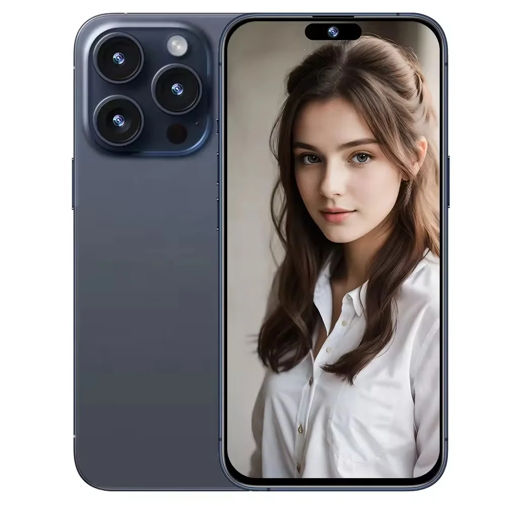 2024 New 16 Pro Max 6.8 Inch Screen Original 5g Smartphone 8gb+512gb Unlocked I Cell Phone 16 Pro Max Clone