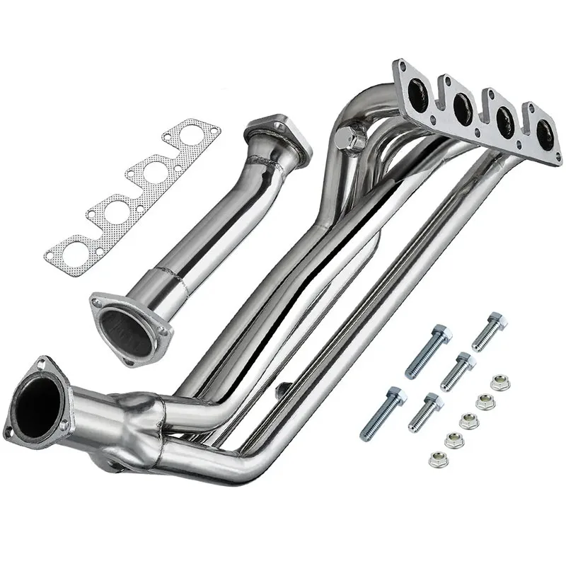 Exhaust Header & Downpipe Exhaust for 1991-1994 Nissan 240SX S13 JDM 2.4L