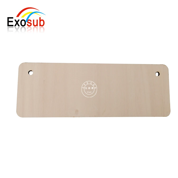 Low price Antique Sublimation Plywood sign for photo shops