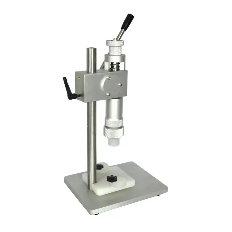 Perfume bottles manual crimping machine suitable for sealing 13mm 15mm mouth perfume bottle