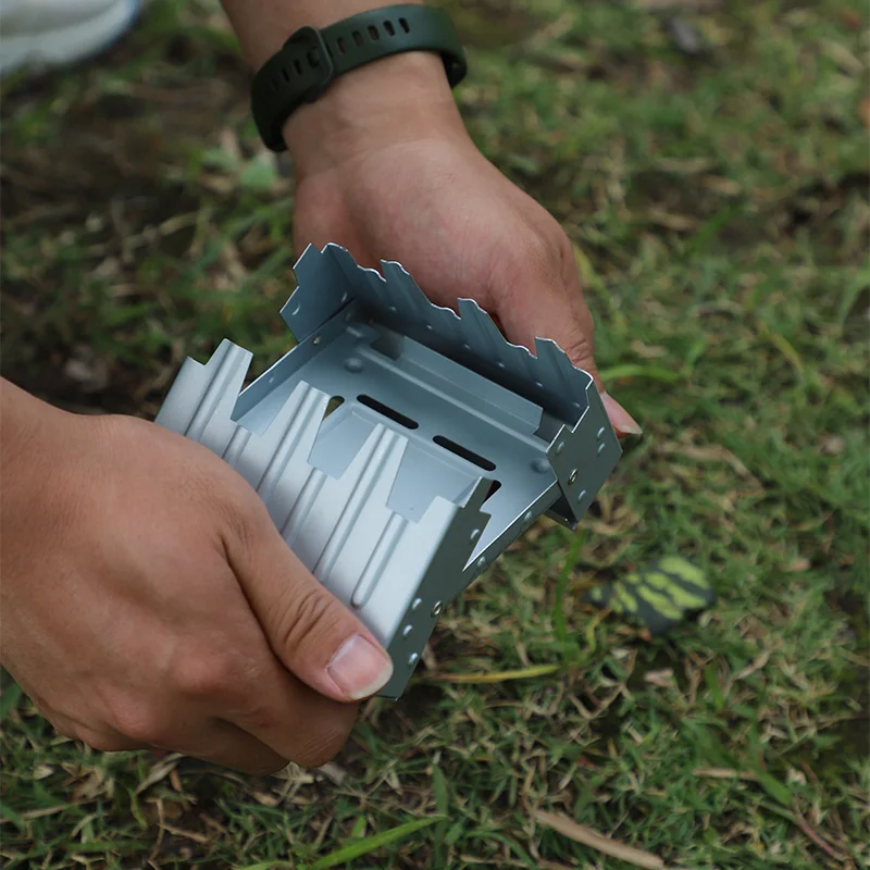 Bulin Bl100-q5 Wholesale Price Foldable Solid Alcohol Stove Outdoor Camping Solid Fuel Stove