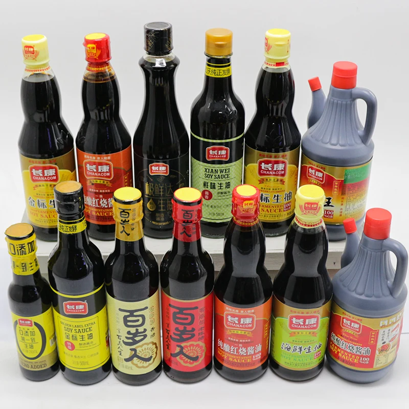Dark Soy Sauce Chinese Traditional Seasoning fresh dark Soy Sauce