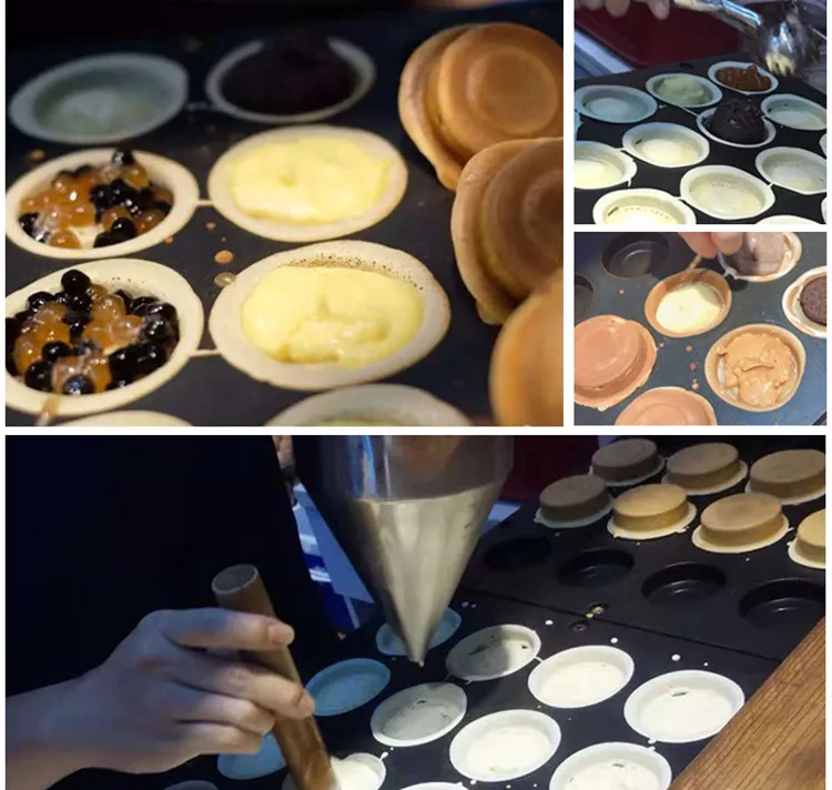 32 Holes Japanese Style Commercial Imagawayaki Maker Red Bean Cake Machine/Gas Non stick Red Bean Cake Pie machine