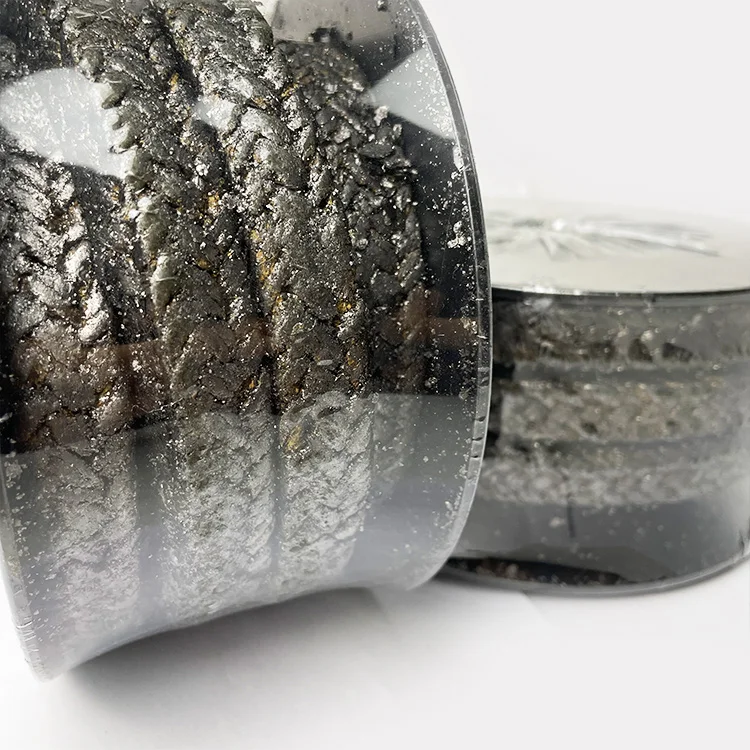 Non Asbestos gland packing with graphite impregnation