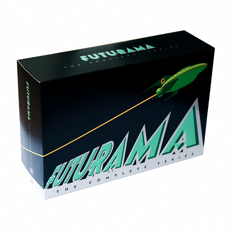Futurama The Complete Series 27Disc Factory Wholesale Hot Sale DVD Movies TV Series Boxset Cartoon  CD Blueray Free Shipping