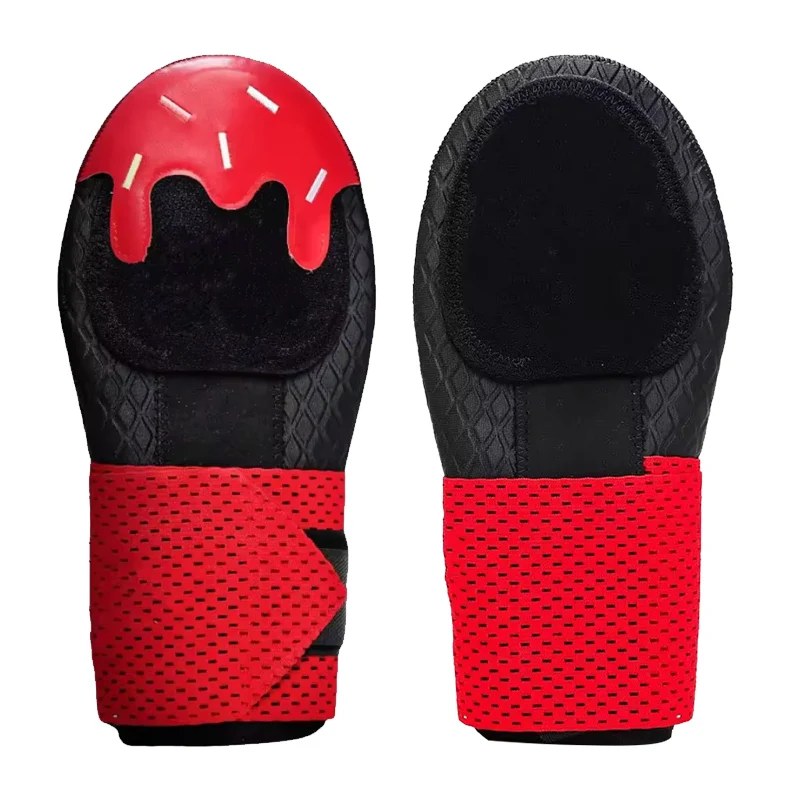 Custom Logo Design Kid Youth Adult Neoprene Sliding Glove Universal Right Left Hand Protection Baseball Ice Cream Sliding Mitt