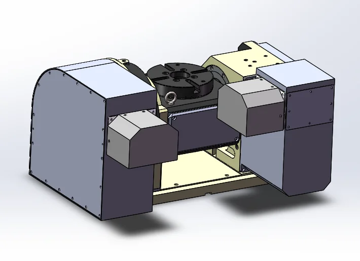 Factory Direct Sale Universal Cnc 5-Axis 5th Axis Cnc Tilting Rotary Table For CNC VMC Machining Center
