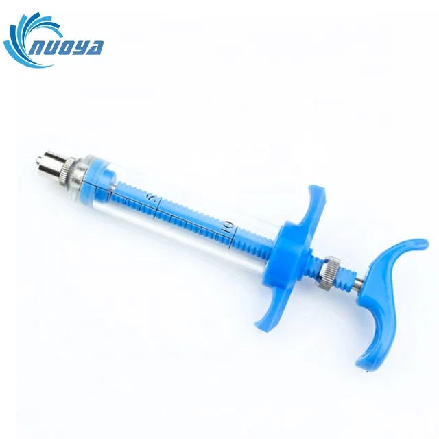 veterinary sheep livestock animal plastic steel bird feeding injector plastic Veterinary Syringe for cattle cow