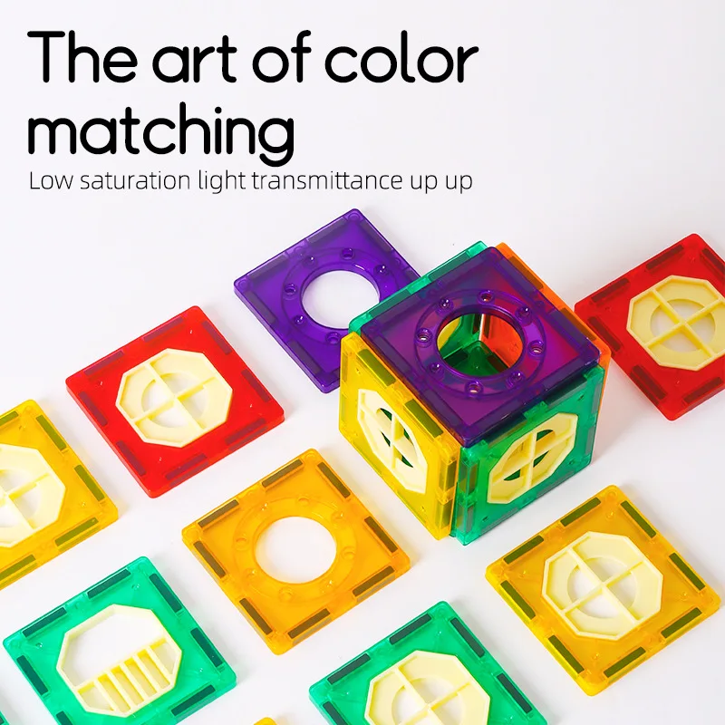 Manufactory Direct Magnet Blocks Race Track Marble Run For Kids Educational Montessori Toys For Toddlers Magnet Blocks