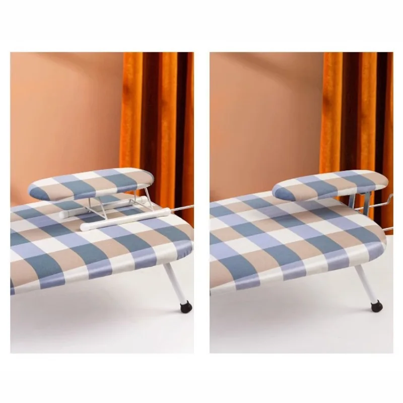 Mini Household Ironing Board Rack Easy-to-Use Foldable Metal Board for Wardrobe Customizable Colors for Ironing Clothing