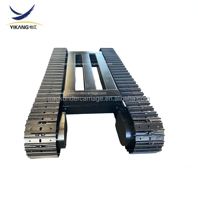 New High Quality 2 Ton Steel Undercarriage with Hydraulic Motor for Mini Excavator Construction Machinery Spare Parts