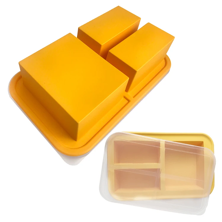 MHC eco-friendly Food Storage Freezing Trays Large Square Soup Containers for Complementary Food square deli container