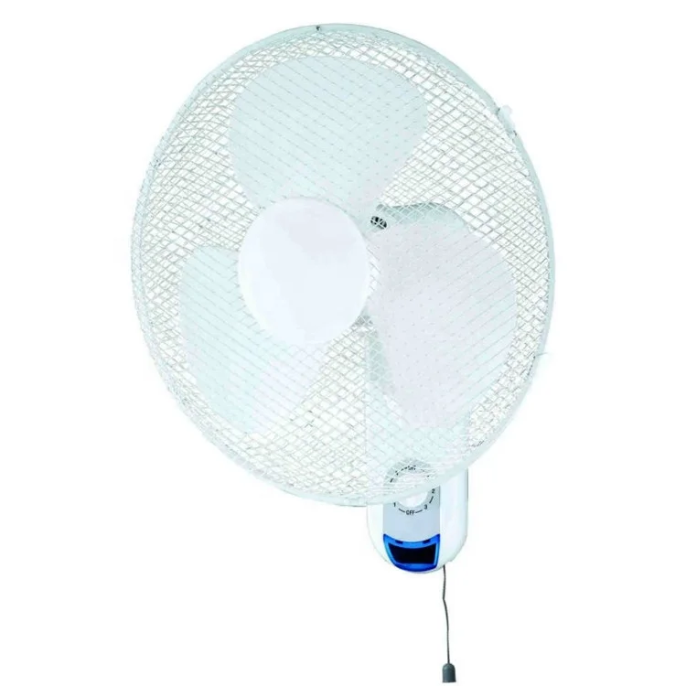 Adjustable 3 speed timer home bedroom kitchen mounted electric 16 inch wall fan with remote control