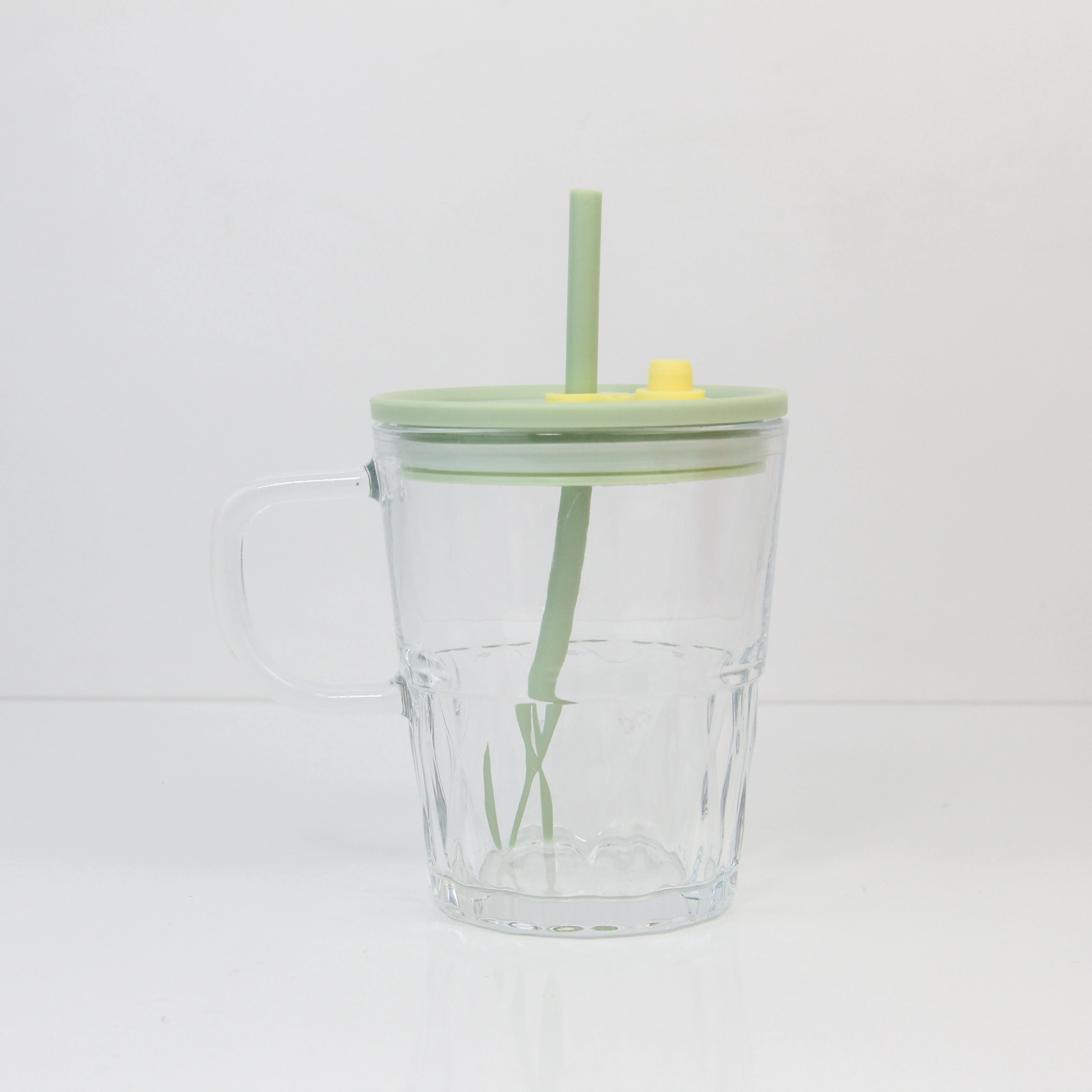 wholesale a large number of wholesale cup two-piece set with silicone sleeve colorful drinking glasses