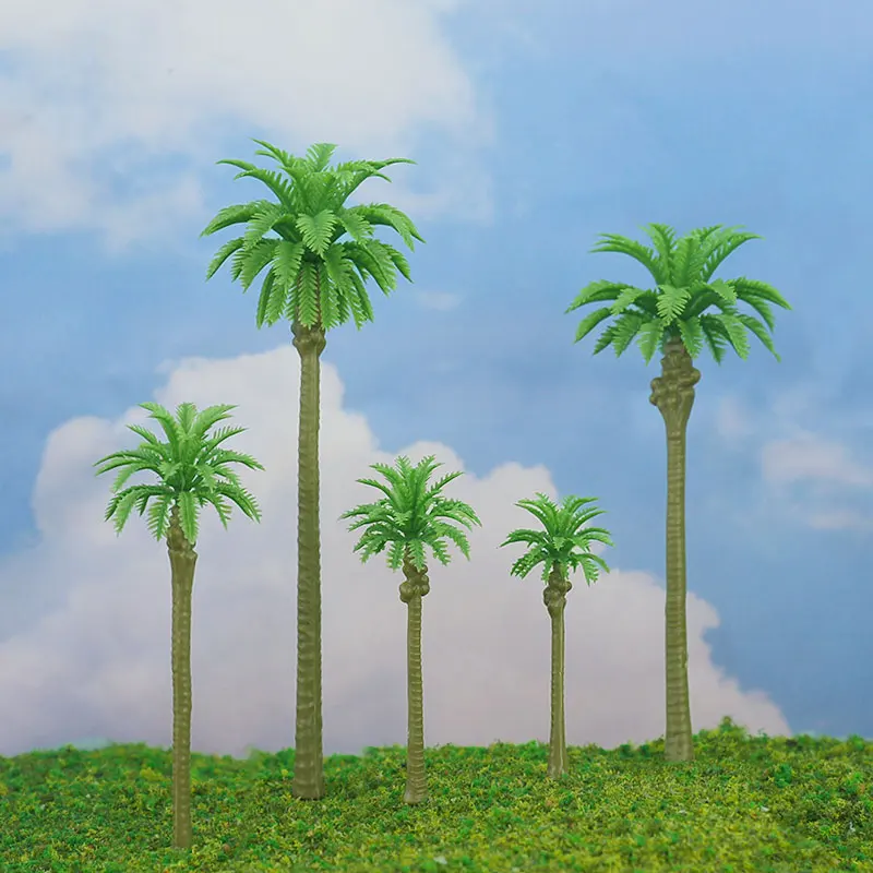 HO N Scale Artificial Miniature Model tree for Architectural Model Making Model Train Layout