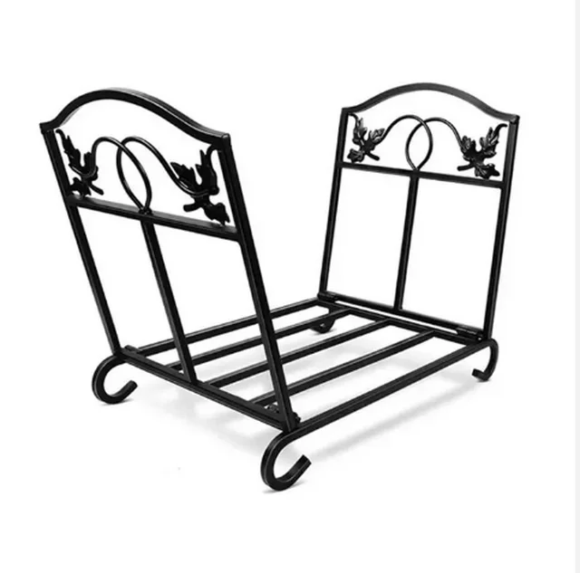 Hot Sale Indoor Low Price Interior Home Decoration Camping Survival Builds Firewood Log Holders Fireside Fireplace Accessories