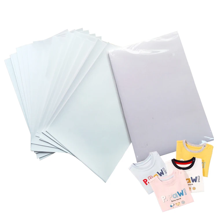 Wholesale No Cut Self Weeding Printing A4 Heat Sublimation Transfer Paper for Garment