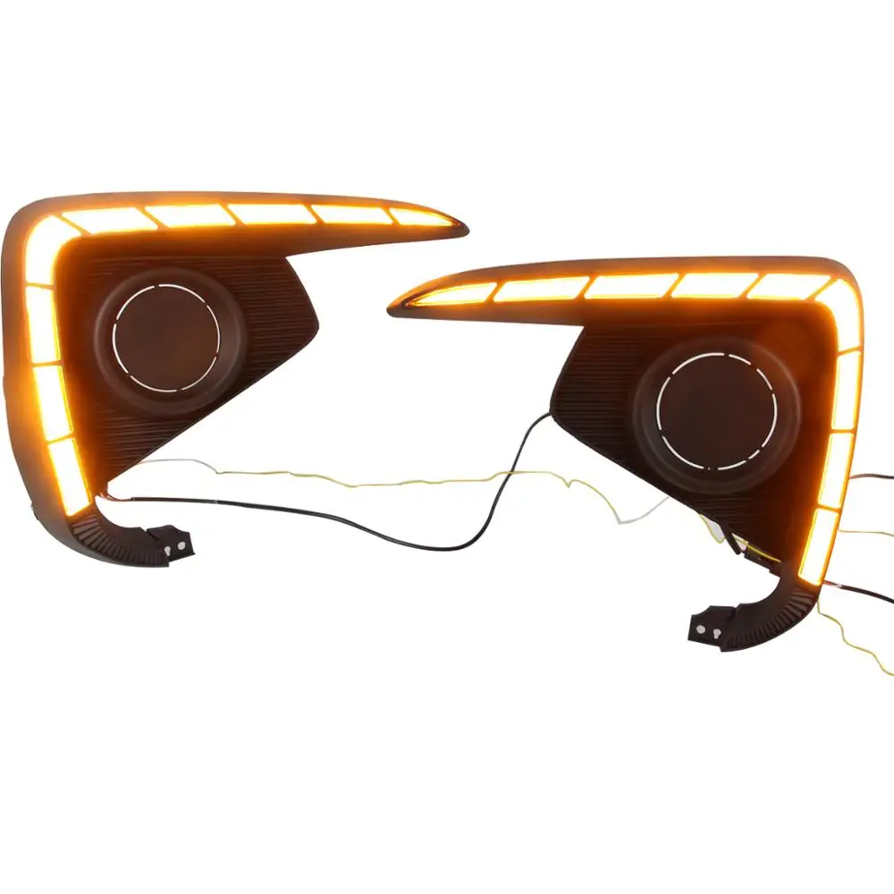 Car flashing led drl  fog lamp for Suzuki Ertiga 2018 - 2019 auto spare car parts