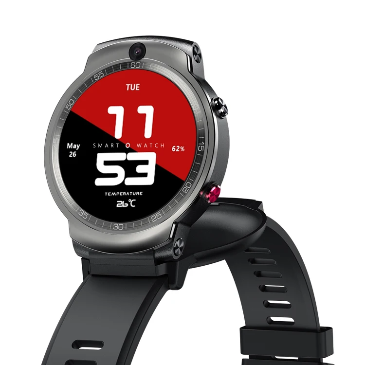 
factory wholesale DM28 dual camera sim call phone smart watch waterproof with GPS WIFI navigation system 
