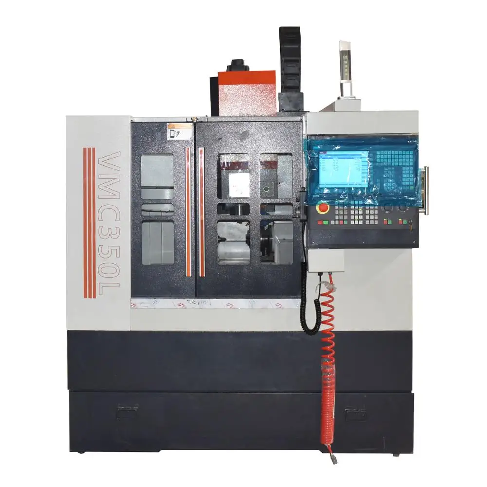 School training mini CNC milling machine price VMC350L best 4 axis small CNC mill with tool changer