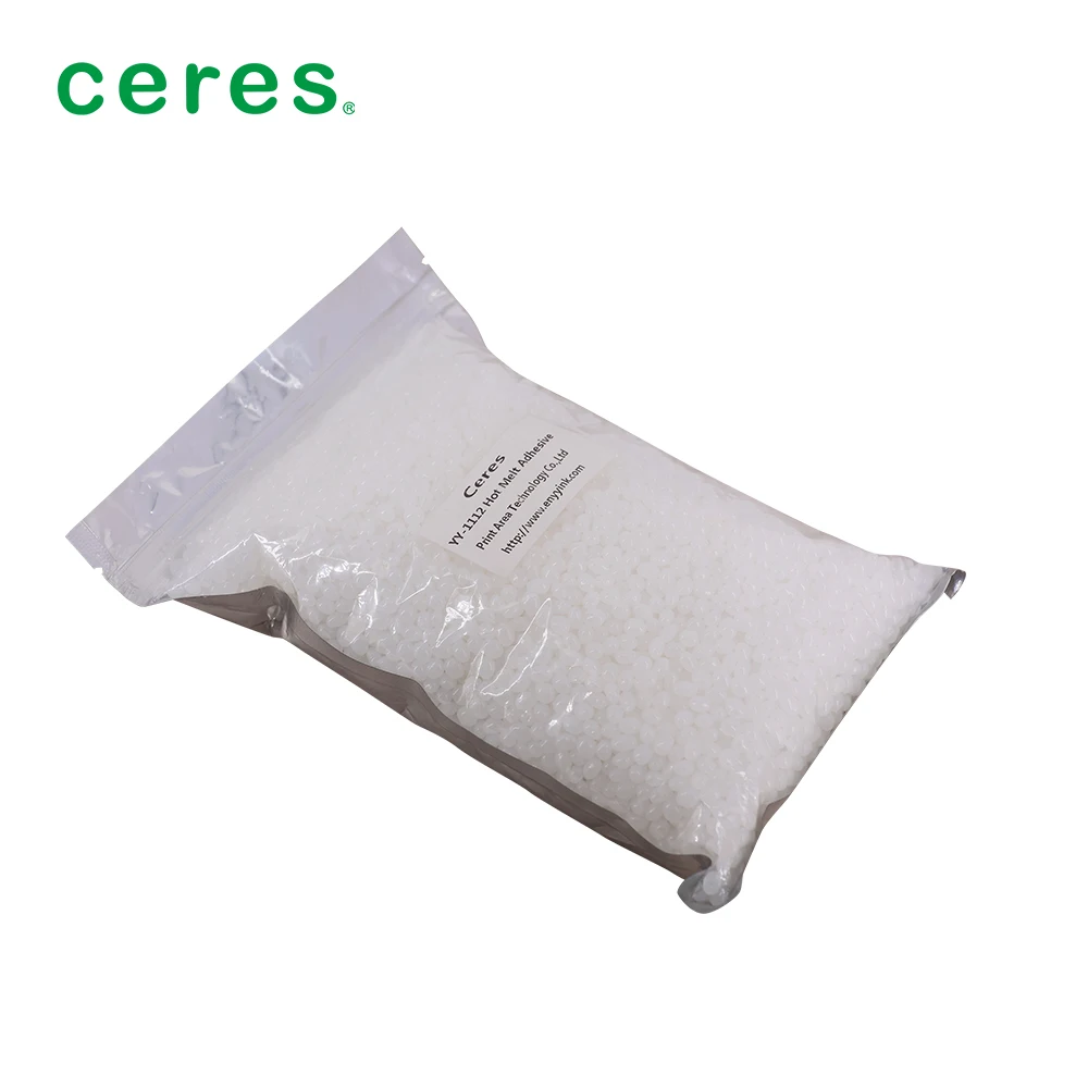 Высокоэкономный термоплавкий клей Ceres короткое время установки и хорошая адгезионная YY-1112
